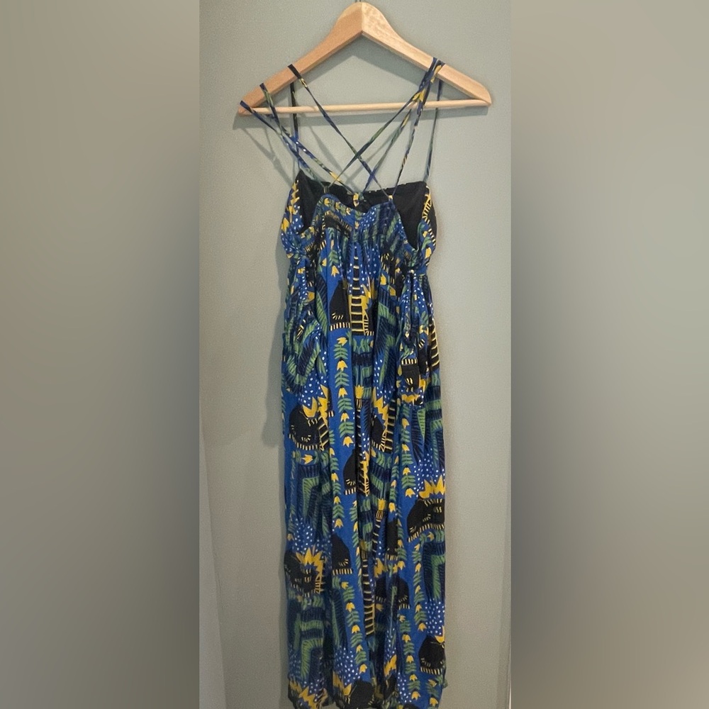 ANTHROPOLOGIE Joao‎ Incerti Strappy Bandeau Dress Size Small New w Tags - Picture 9 of 13